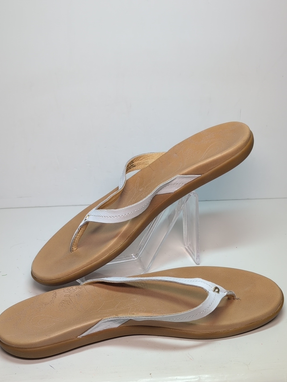 Olukai Honu Turtle flip flop woman's sandals size 10 EU 40 - Picture 6 of 14